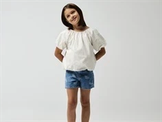 Name It denim blue citrus shorts